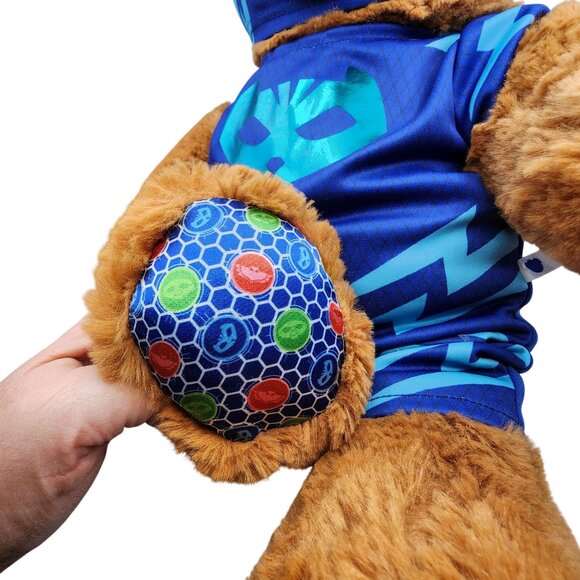 Build-A-Bear Catboy PJ Masks Plush Toy With Blue Costume & Character Details - Picture 2 of 4